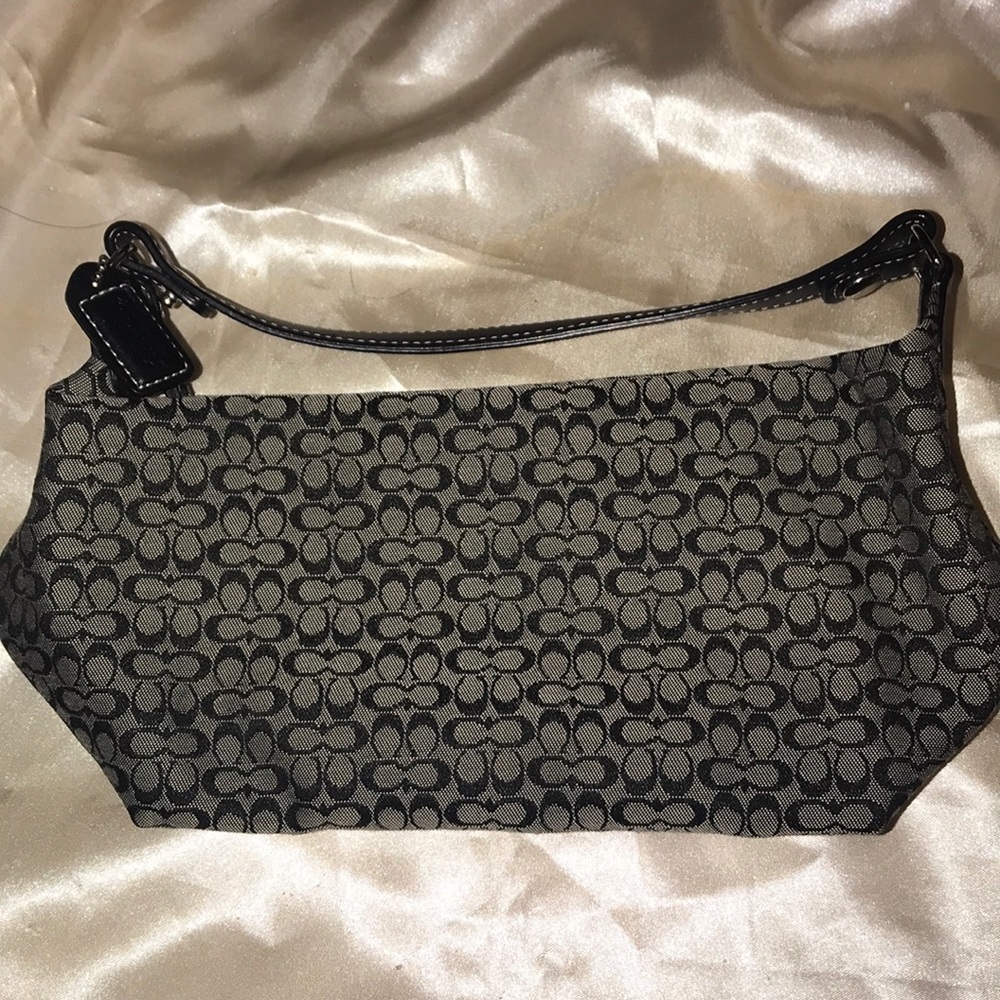 Black Coach mini bag